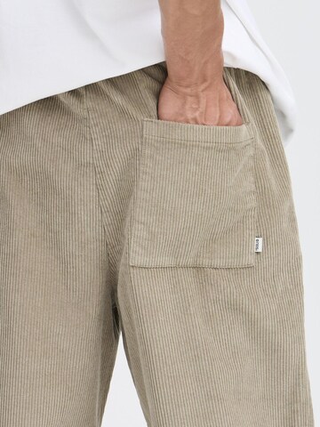 Regular Pantalon chino ' SDGutti ' !Solid en beige