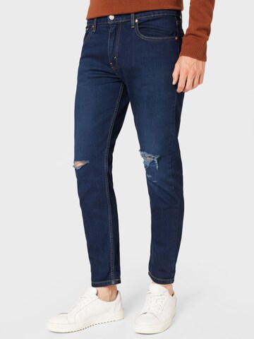 LEVI'S ® Tapered Jeans '502 Taper Hi Ball' in Blue: front