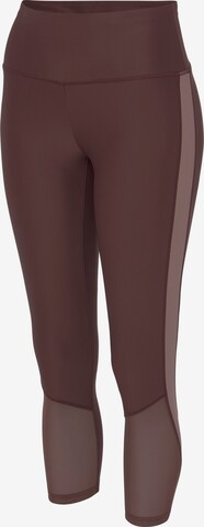 Skinny Pantalon de sport LASCANA ACTIVE en rouge