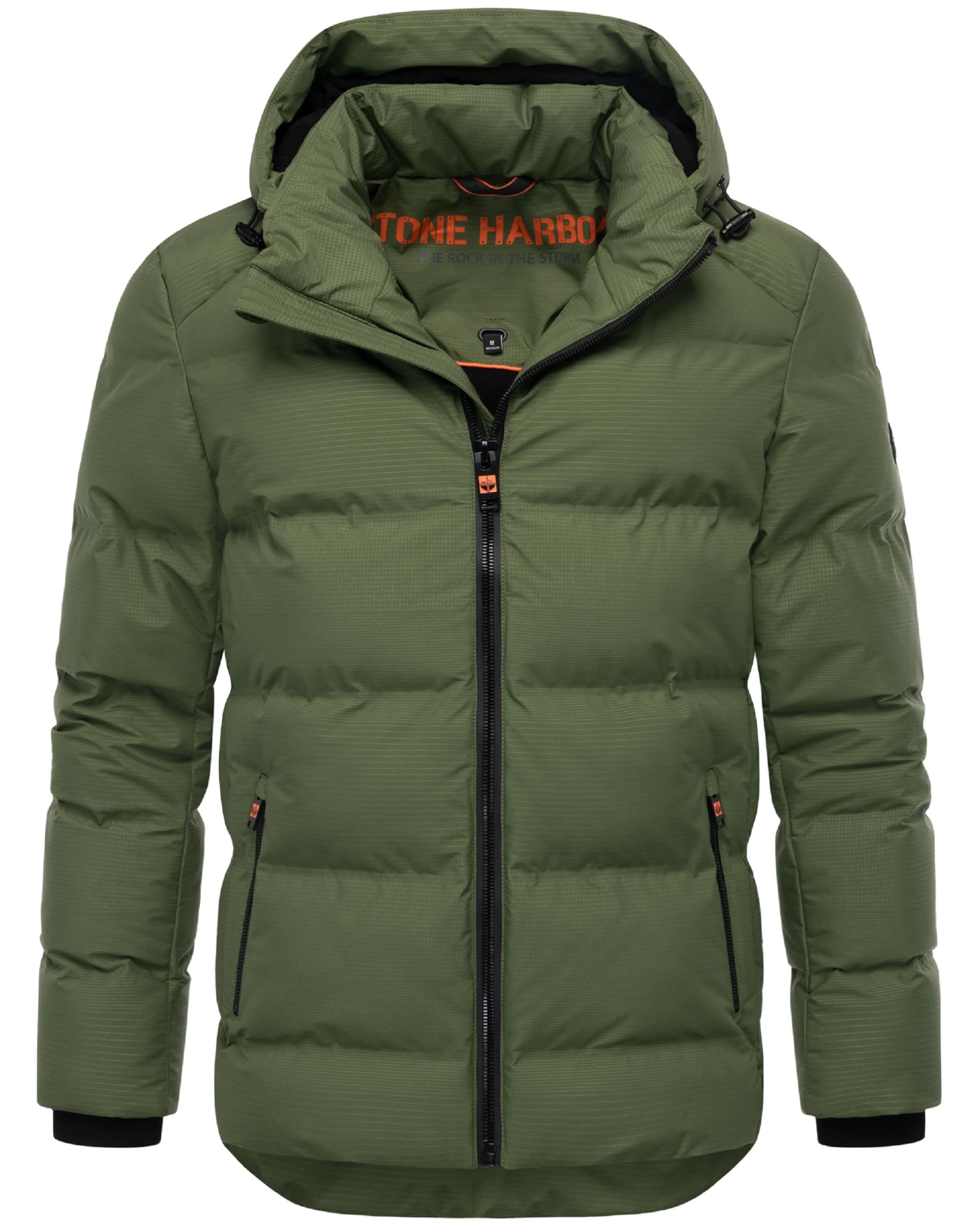 STONE HARBOUR Зимняя куртка 'Gavriloo XX' в Зеленый