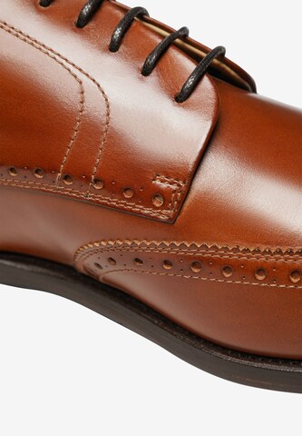 Henry Stevens Lace-Up Shoes 'Jones FBD' in Brown