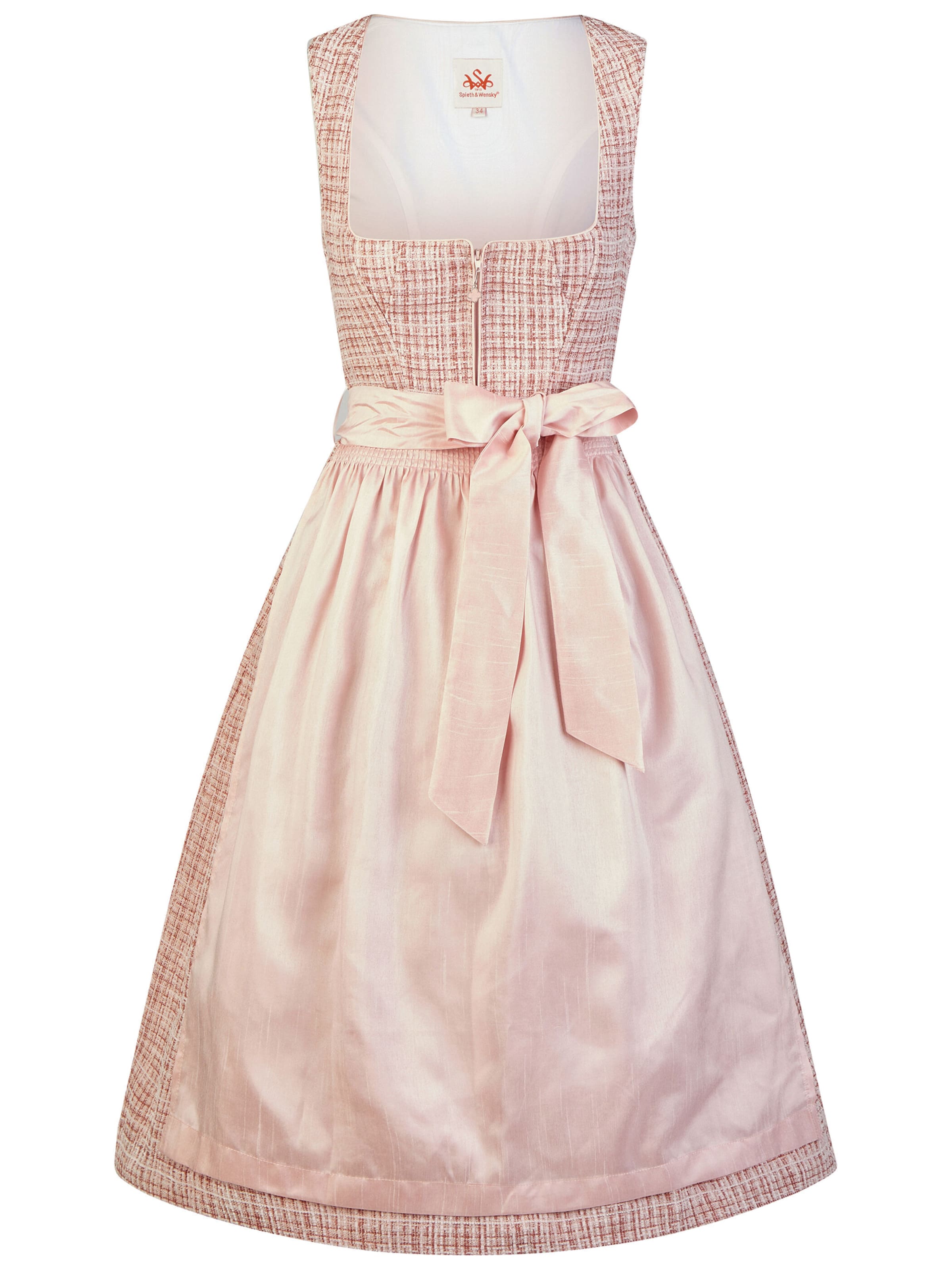 Dirndl 'Harvey' SPIETH & WENSKY en rose : devant