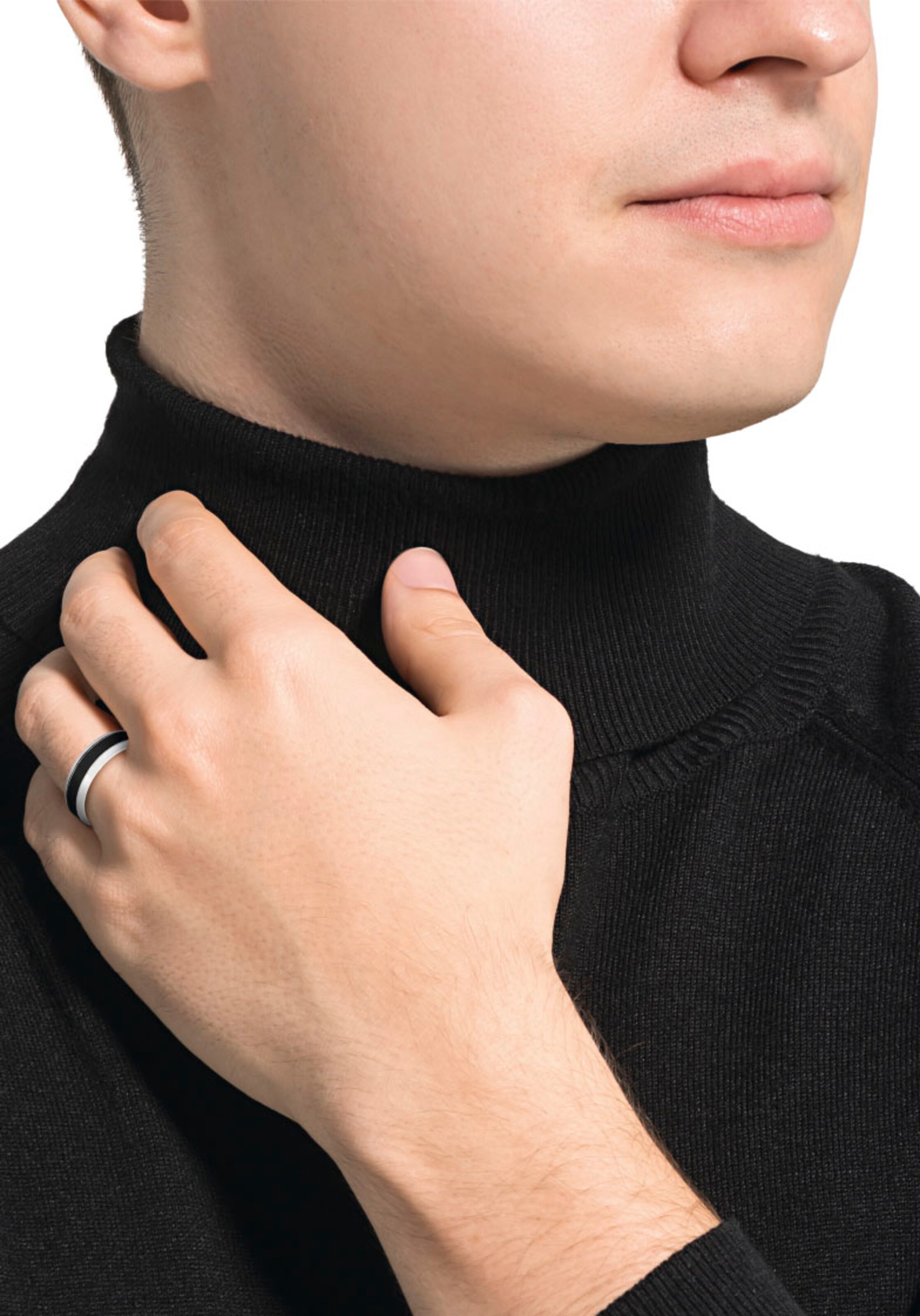 AMOR Ring in Silber: Vorderseite