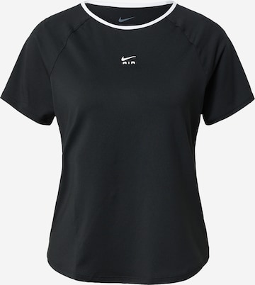 NIKE - Camiseta funcional en negro: frente