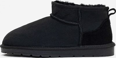 Cizme glezne 'Win' Gooce pe negru, Vizualizare produs