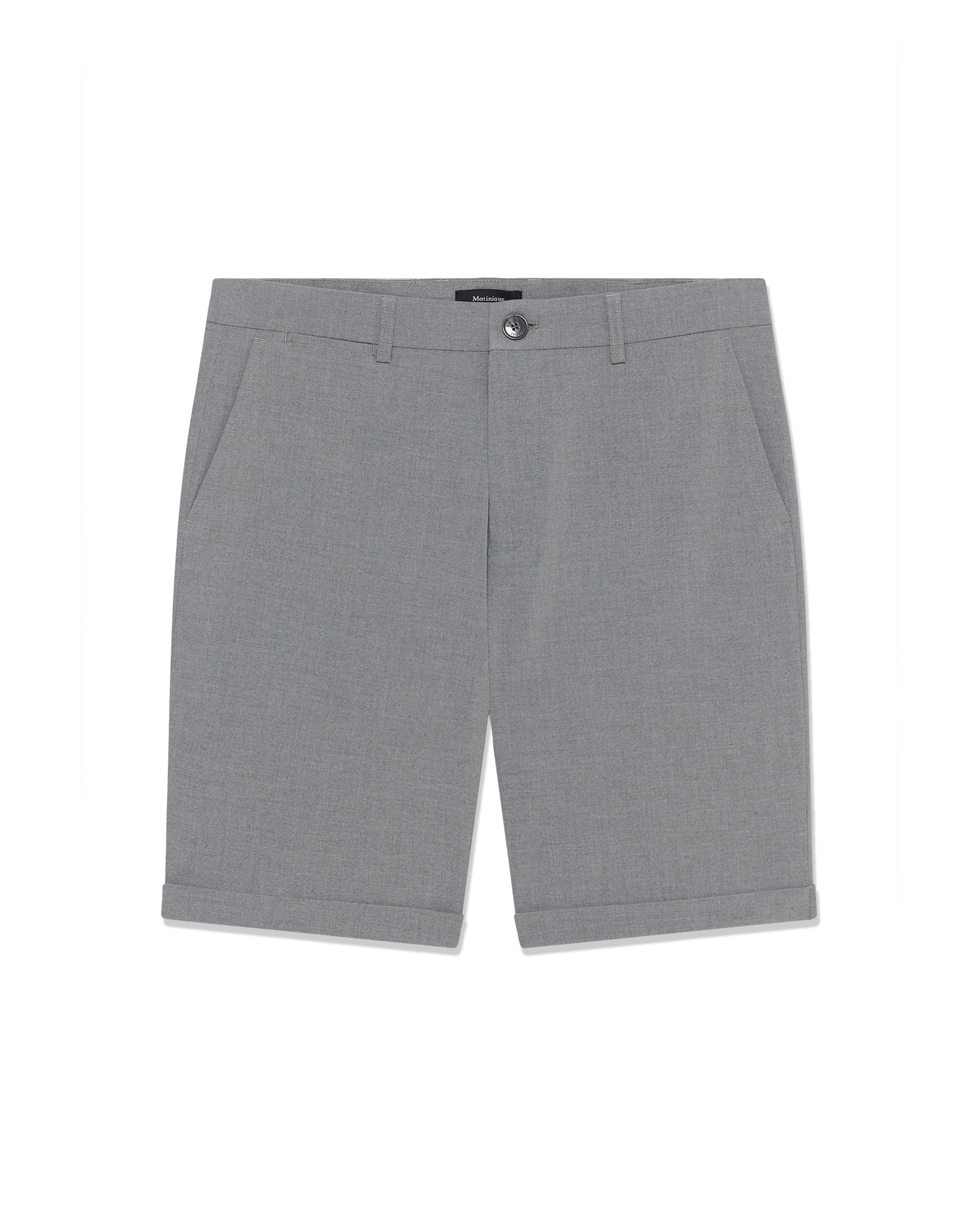 Matinique Chinohose in Grau: Vorderseite