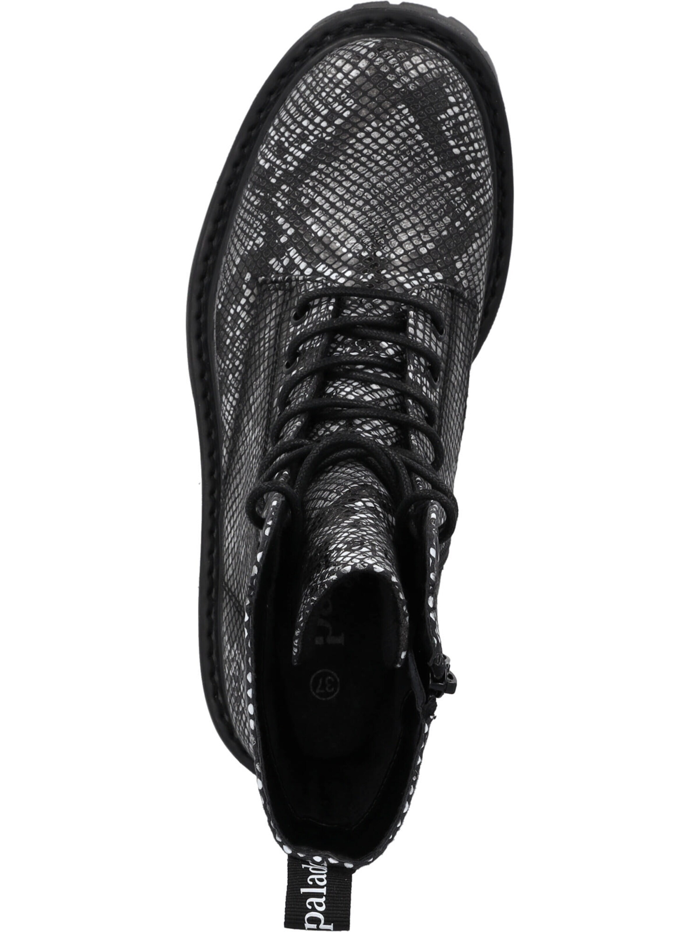 Palado by Sila Sahin Lace-up bootie 'Liklys' in Black