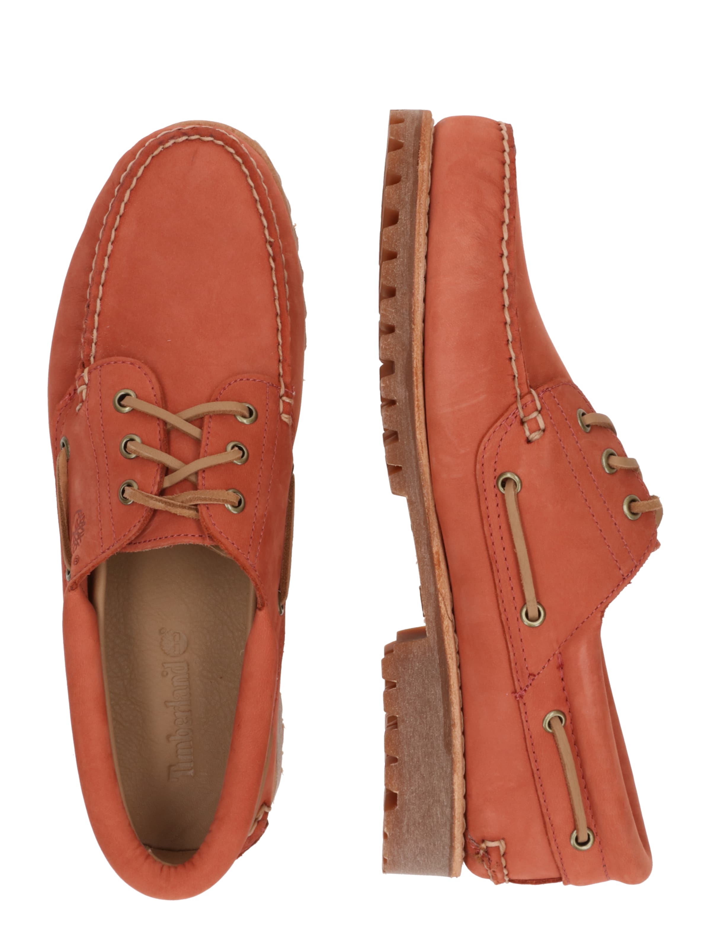 Mocasini de la TIMBERLAND pe roșu