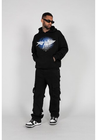 MJ Gonzales Sweatshirt 'Higher Than Heaven V.4' in Zwart