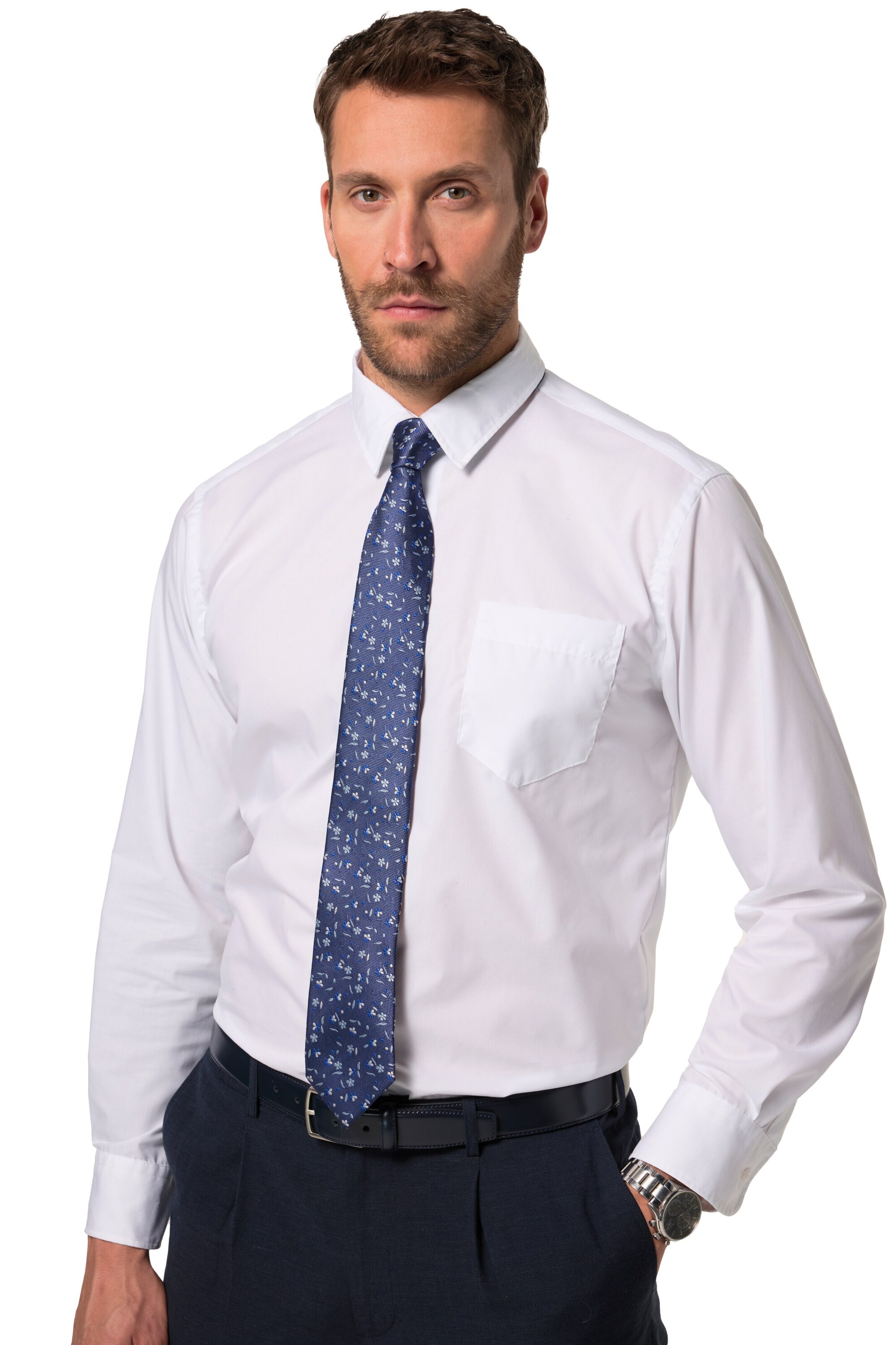 JP1880 Tie in Blue: front