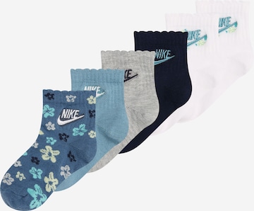 Nike Sportswear Ponožky – modrá: přední strana