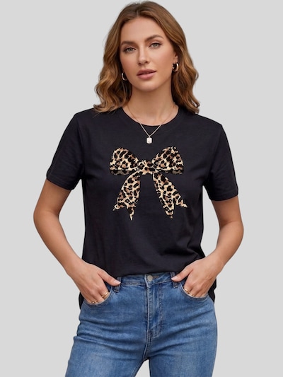 LapaPlus Shirt 'Women's Short Sleeve Shirt Summer Tops'‌‌‌‌‌‌‌‌‌ in S in schwarz, Produktansicht