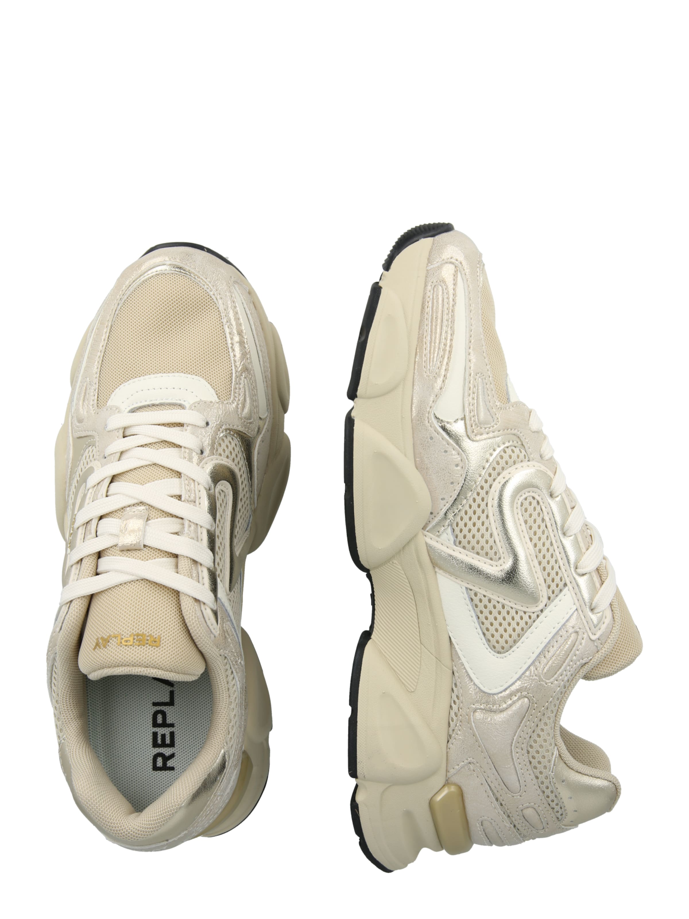 Baskets basses 'DESTINY' REPLAY en or