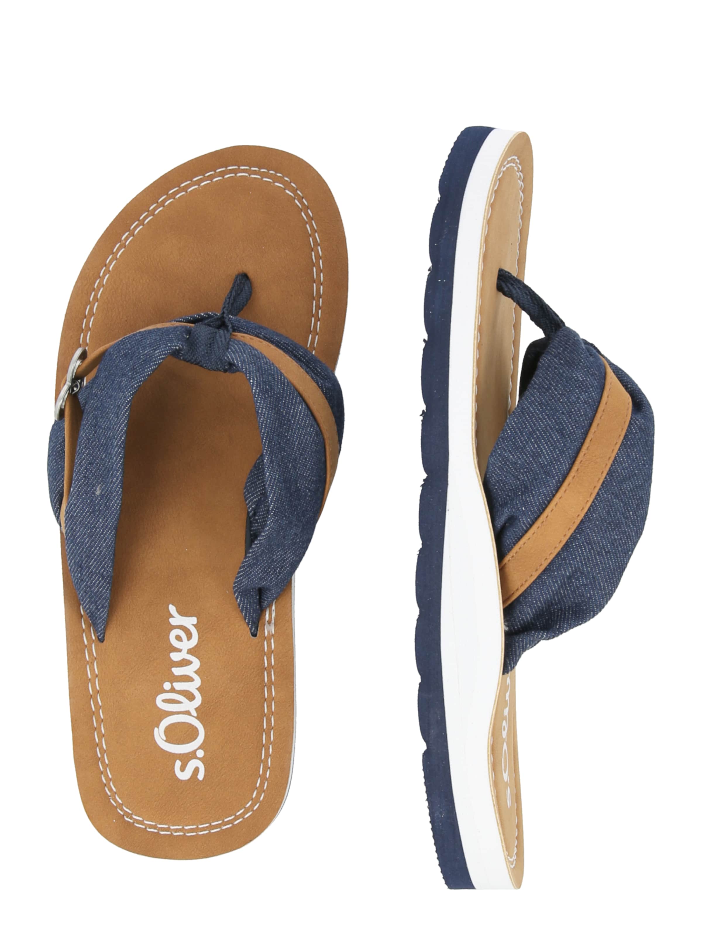 s.Oliver Varvastossut värissä sininen