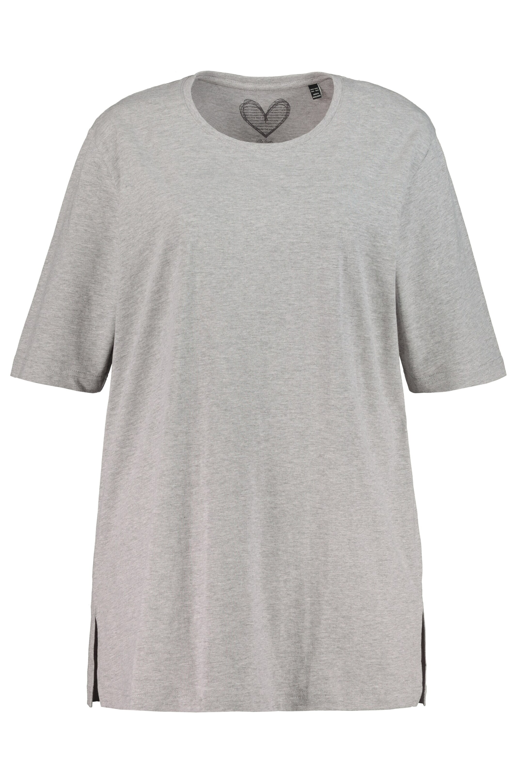 Ulla Popken T-Shirt in Grau: Vorderseite