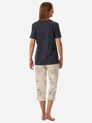uncover by SCHIESSER Pyjama ' Nightwear ' in Beige