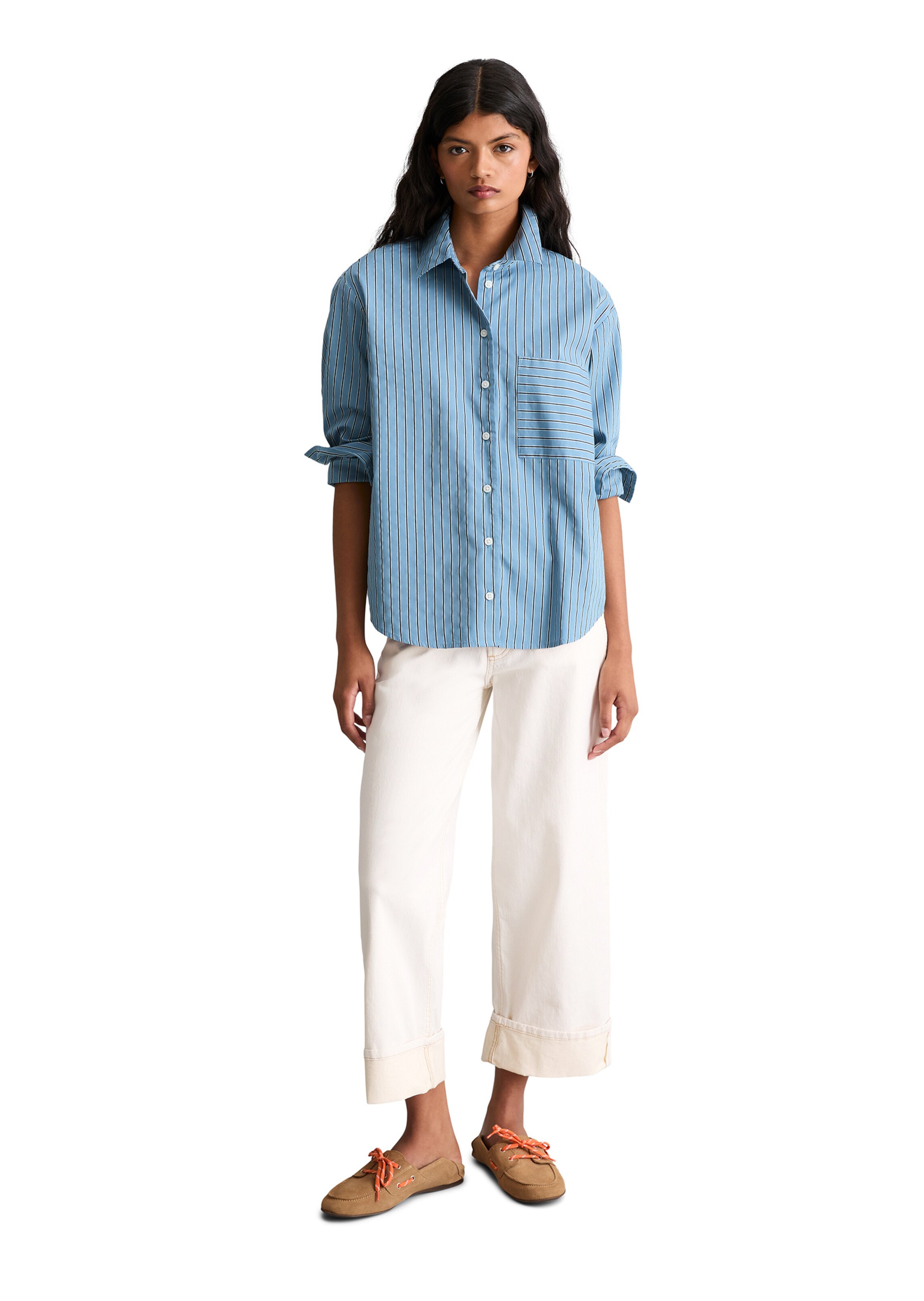 Marc O'Polo DENIM Blouse in Blauw