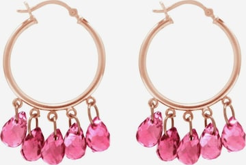 Boucles d'oreilles Gemshine en or : devant