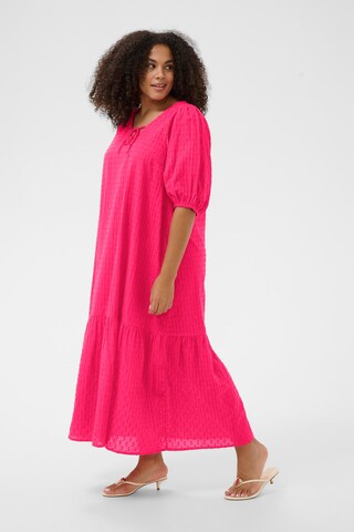 Robe 'KCThea' KAFFE CURVE en rouge