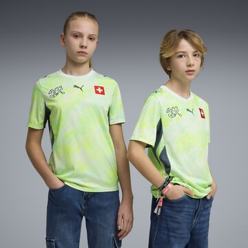 PUMA Functioneel shirt 'Schweiz 2026' in Geel: voorkant