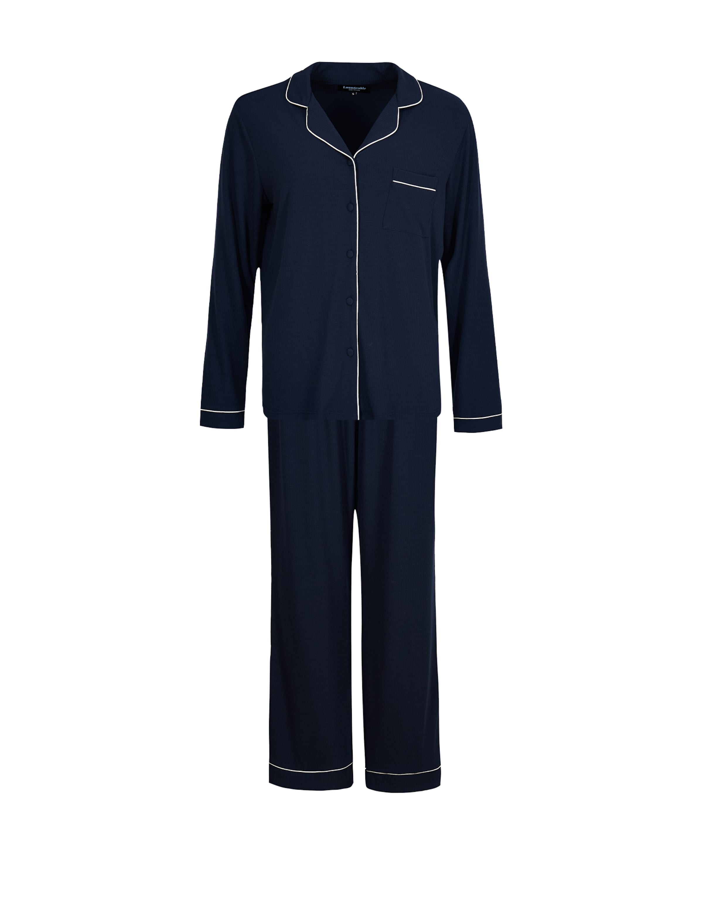 Loungeable Pajama in Blue: front