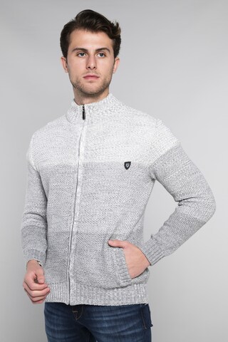 CARISMA Strickjacke in Grau: Vorderseite