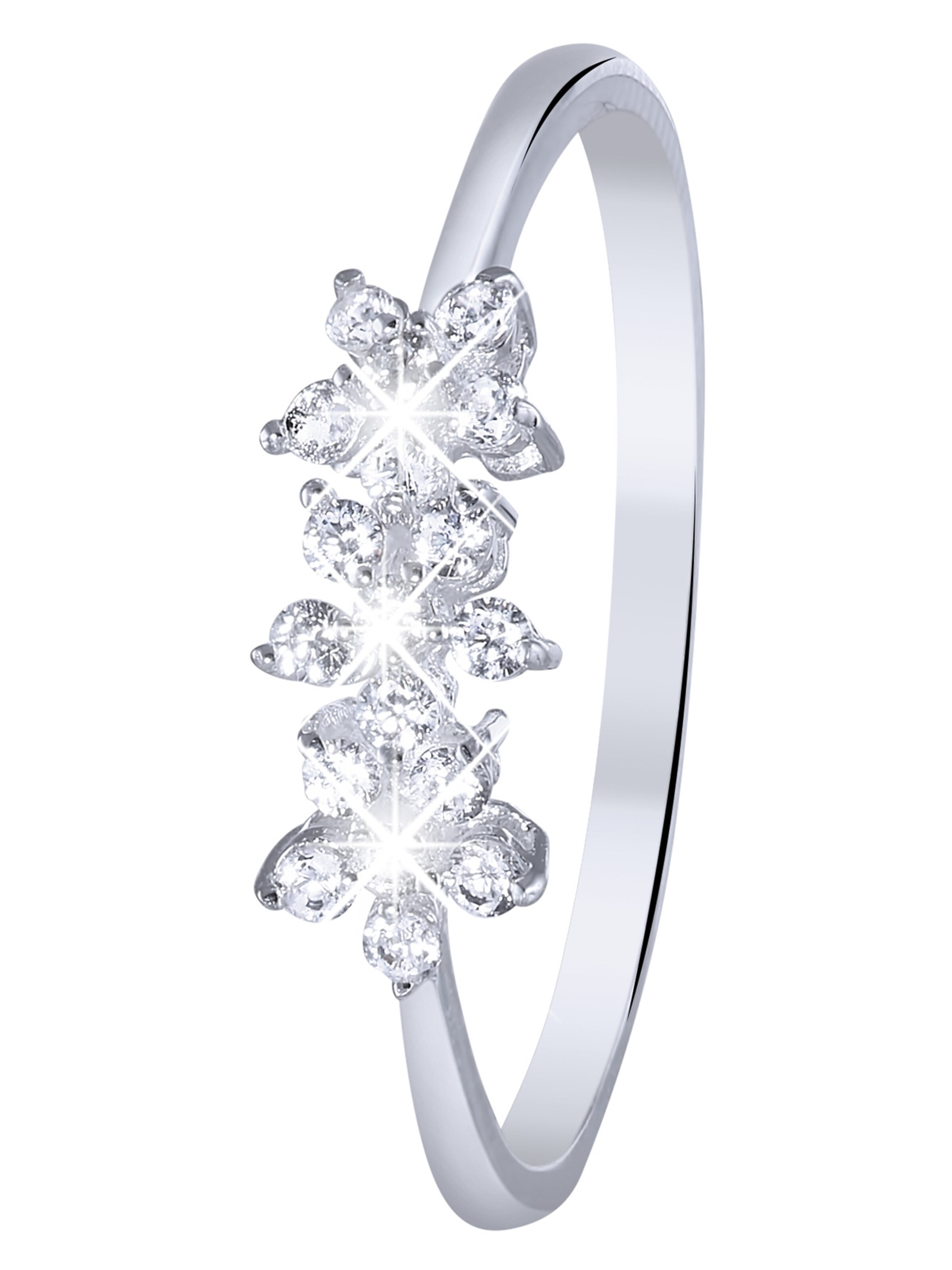 Lucardi Ring in Silver: front