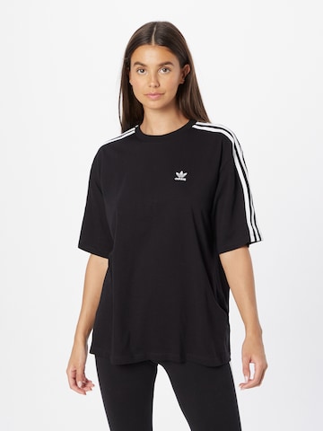 ADIDAS ORIGINALS Shirt 'Adicolor Classics' in Black: front