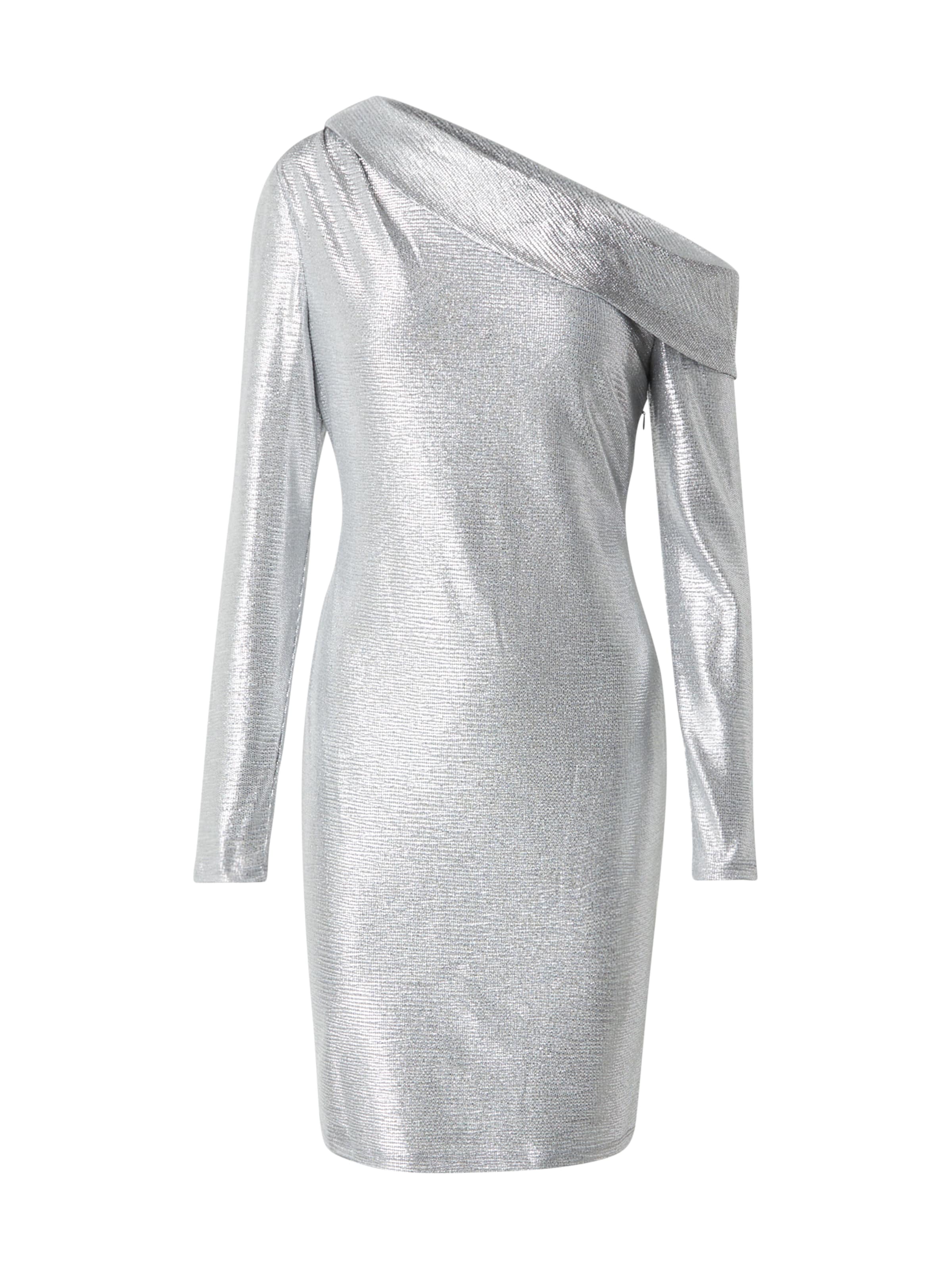 Lauren Ralph Lauren Φόρεμα κοκτέιλ 'LAKESTA' σε ασημί: μπροστά