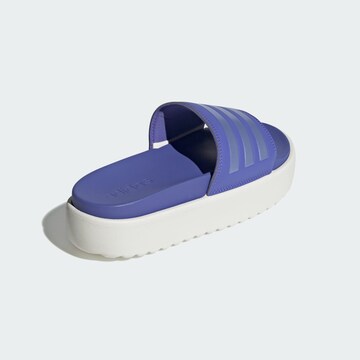 ADIDAS SPORTSWEAR Strand-/badsko 'Adilette' i blå