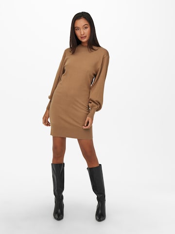 ONLY Knit dress in Brown