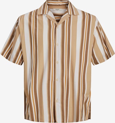 JACK & JONES Paita värissä kerma / okra / vaaleanruskea / tummanruskea, Tuotenäkymä