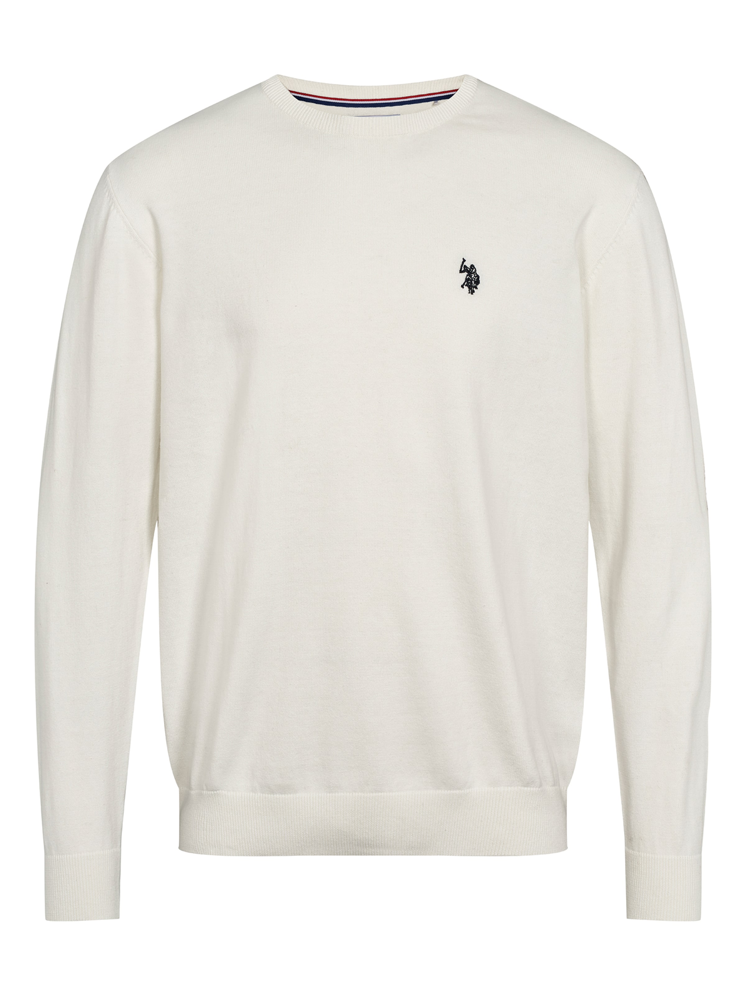 U.S. POLO ASSN. Pullover 'Adair' i hvid: forside