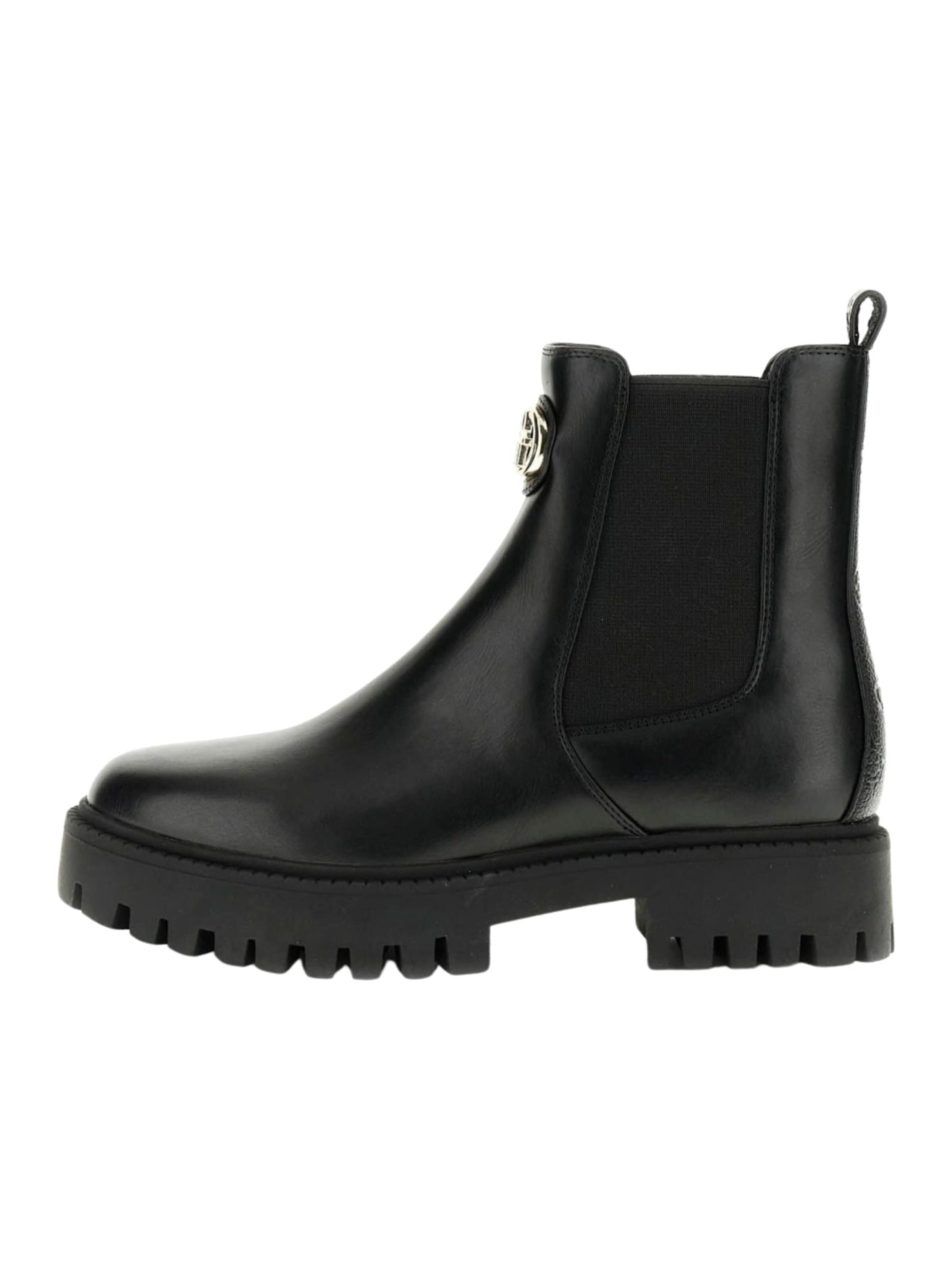 Boots chelsea 'Guess chelsea Fida' di GUESS in nero: frontale