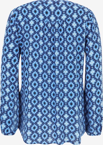 Cartoon Blouse in Blauw