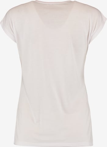 Hailys - Camiseta 'Co44sma' en blanco