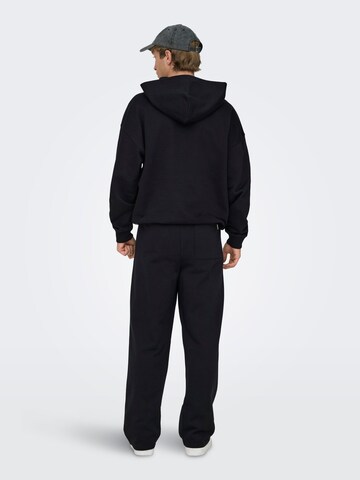 Regular Pantalon 'ONSLucas' Only & Sons en noir
