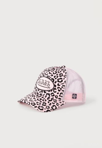 Von Dutch Keps 'Verle' i rosa: framsida