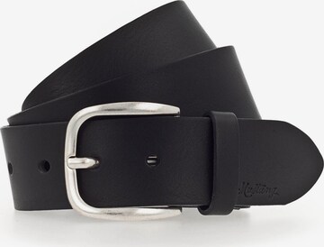 Ceinture MUSTANG en noir : devant