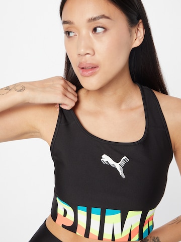 PUMA Bralette Sports Bra 'MOD' in Black