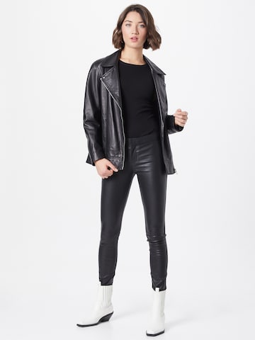 Goosecraft Skinny Broek in Zwart