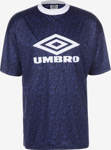 UMBRO Funktionsshirt 'Graffiti' in Blau: predná strana