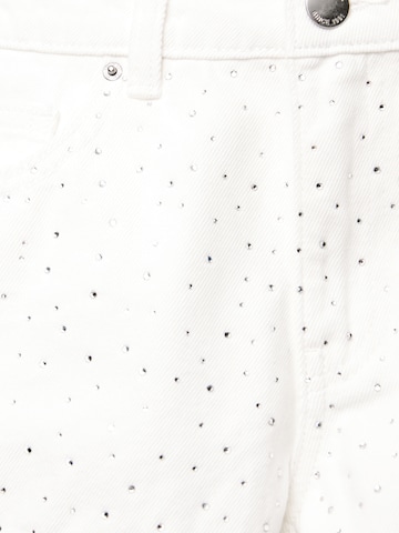 Pull&Bear Regularen Kavbojke | bela barva