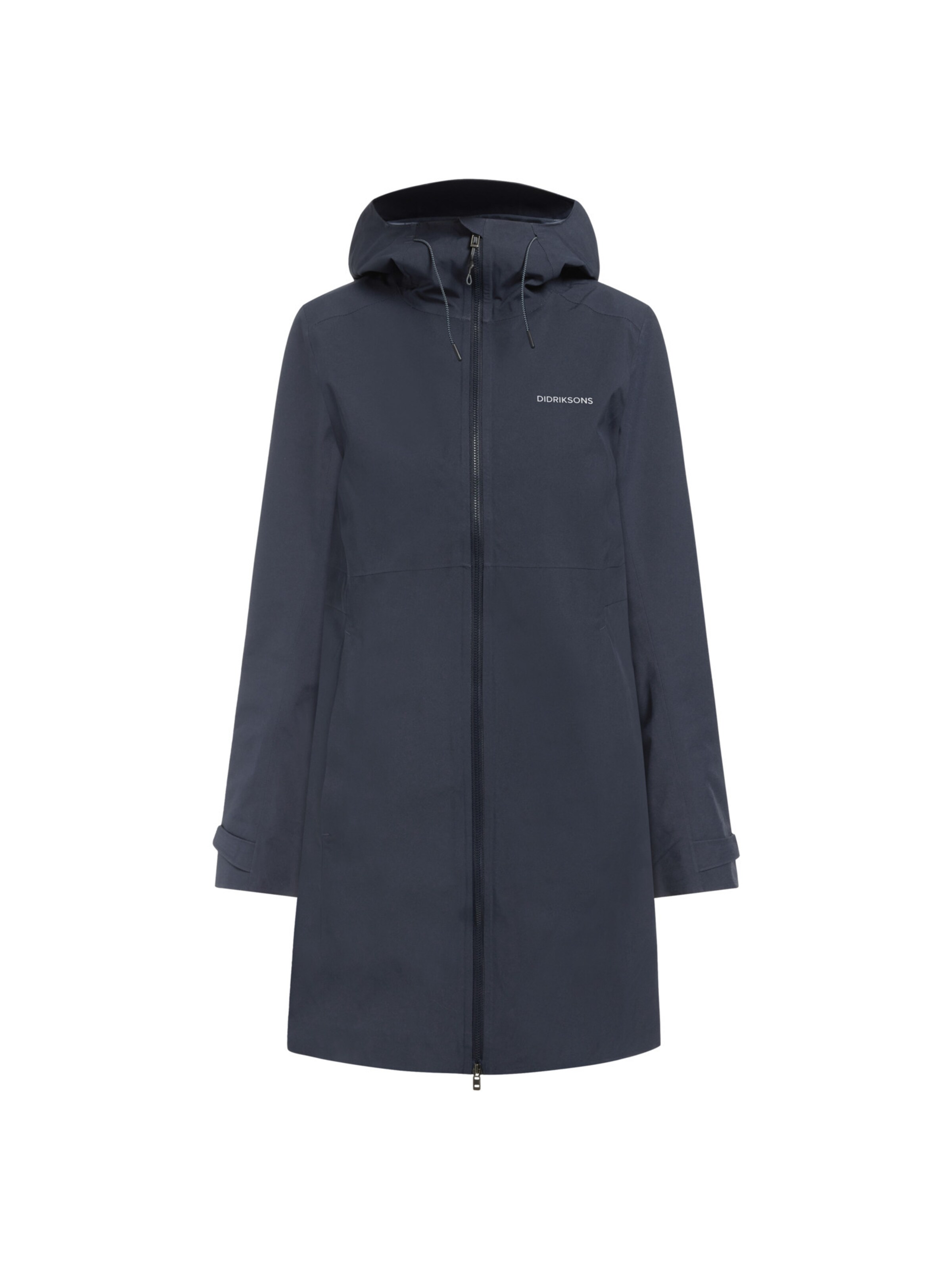 Didriksons Parka ' Bea ' in Blau: Vorderseite