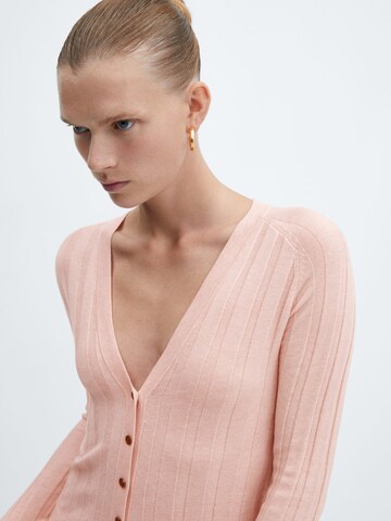 Cardigan 'FLURRY' MANGO en rose