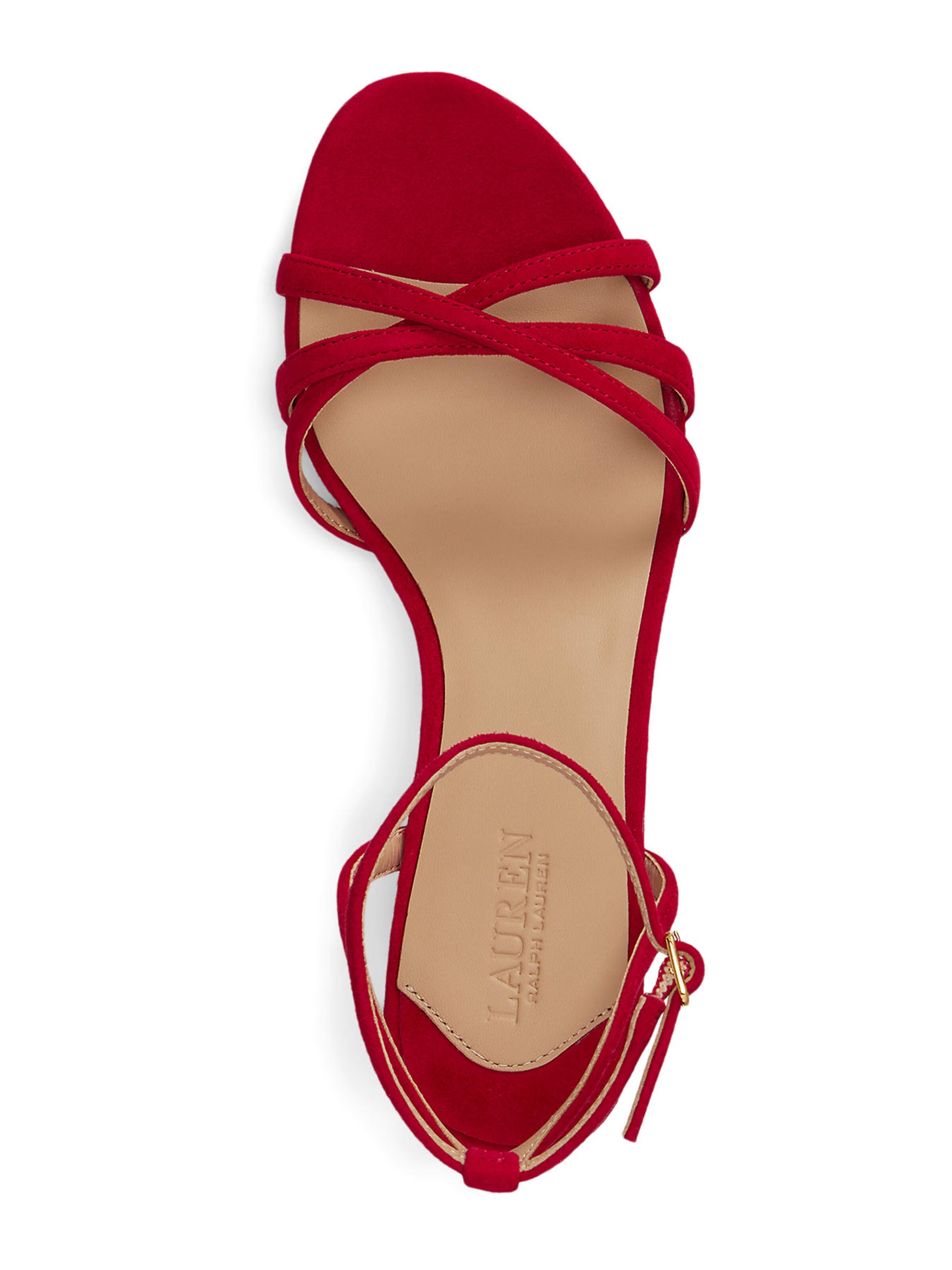 Lauren Ralph Lauren Remsandal 'KENDYL' i röd