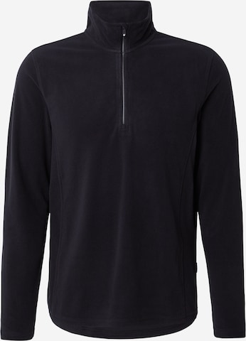 melns KILLTEC Sporta džemperis 'KSW 63': no priekšpuses