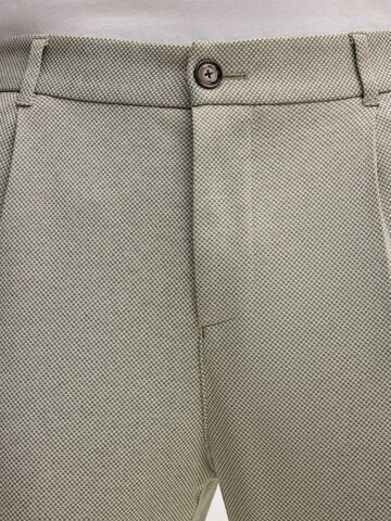 JOOP! Regular Pleat-front trousers 'Lester' in Beige