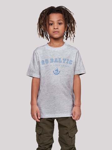 F4NT4STIC Shirt 'Go Baltic ' in Grau: Vorderseite