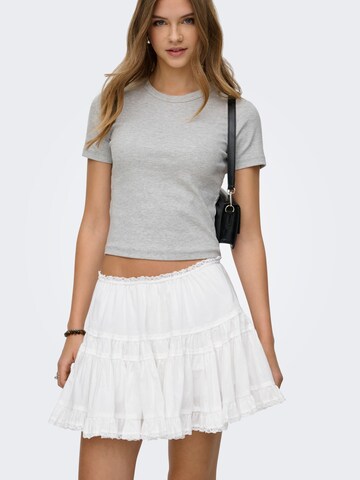 ONLY Nederdel 'ONLCampiri' i hvid